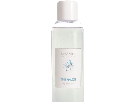 Refill Για Αρωματικό Χώρου Blanc Diffuser Pure Amazon 200ml Mr & Mrs Fragrance Πλαστικό