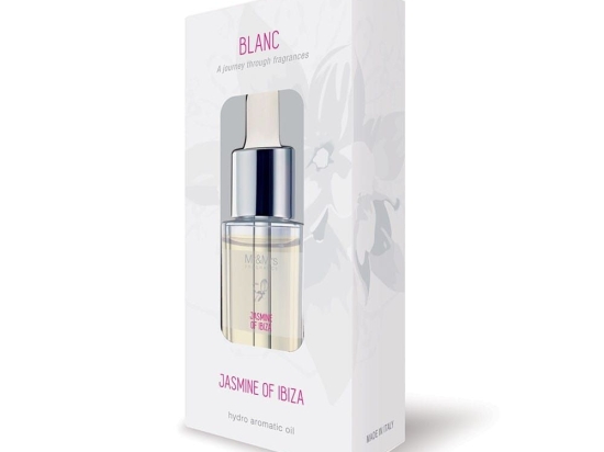 Αιθέρια Έλαια Blanc Υδατοδιαλυτά Jasmine Of Ibiza 15ml Για Ultrasonic Diffuser Mr & Mrs Fragrance Γυαλί