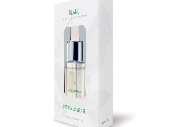 Αιθέρια Έλαια Blanc Υδατοδιαλυτά Papaya Do Brazil 15ml Για Ultrasonic Diffuser Mr & Mrs Fragrance Γυαλί