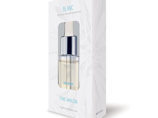 Αιθέρια Έλαια Blanc Υδατοδιαλυτά Pure Amazon 15ml Για Ultrasonic Diffuser Mr & Mrs Fragrance Γυαλί