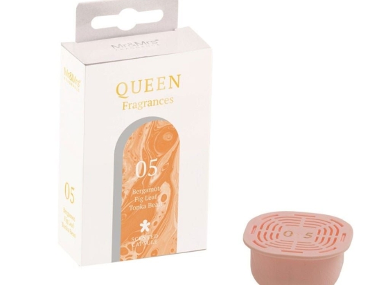 Αρωματική Ανταλλακτική Κάψουλα Queen 05 Για Τον Ηλεκτρονικό Diffuser George Orange Mr & Mrs Fragrance Πλαστικό