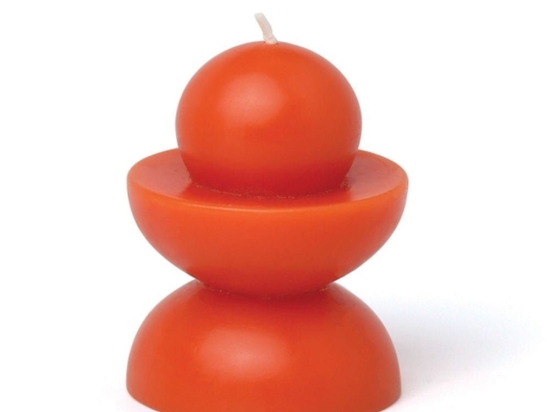 Κερί Totem Gizmo 158gr 6,4x10cm Red Orange Paddywax Κερί Σόγιας