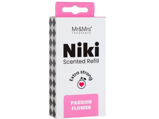 Ανταλλακτικό Για Αρωματικό Αυτοκινήτου Niki Passion Flower 5,6x6,8cm Mr & Mrs Fragrance EVA