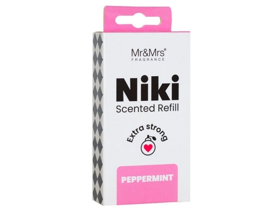 Ανταλλακτικό Για Αρωματικό Αυτοκινήτου Niki Peppermint 5,6x6,8cm Mr & Mrs Fragrance EVA