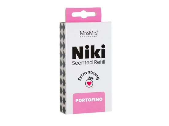 Ανταλλακτικό Για Αρωματικό Αυτοκινήτου Niki Portofino 5,6x6,8cm Mr & Mrs Fragrance EVA