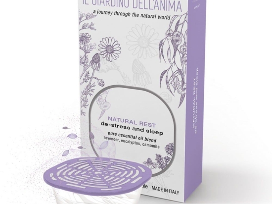 Ανταλλακτική Κάψουλα Giardino Dell Anima Ηλεκτρονικoύ Diffuser George - Natural Rest Mr & Mrs Fragrance Πλαστικό