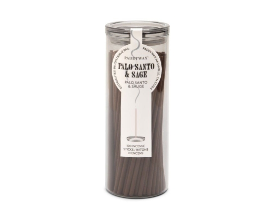 Αρωματικά Incense Sticks 100τμχ Palo Santo And Sage Paddywax Ρητίνη