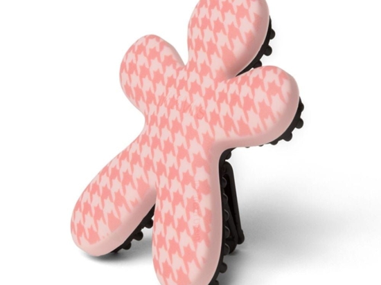 Αρωματικό Αυτοκινήτου Niki Pied De Poule Pink 5,6x6,8cm Peach-Rose Mr & Mrs Fragrance EVA