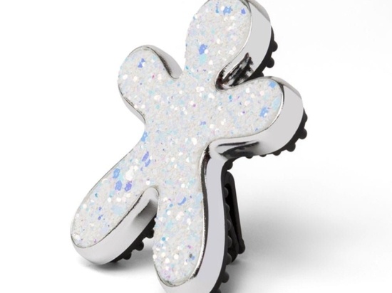 Αρωματικό Αυτοκινήτου Niki Crystal Waves 5,6x6,8cm White Glitter Mr & Mrs Fragrance EVA