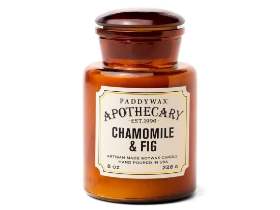 Κερί Σόγιας Αρωματικό Apothecary Chamomile And Fig 226gr Paddywax Κερί Σόγιας