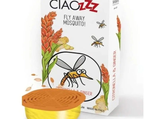 Ανταλλακτική Κάψουλα Ciaozzz Ηλεκτρονικoύ Diffuser George - Citronella And Ginger Orange Mr & Mrs Fragrance Πλαστικό
