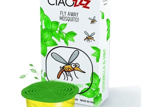 Ανταλλακτική Κάψουλα Ciaozzz Ηλεκτρονικoύ Diffuser George - Citronella And Mint Green Mr & Mrs Fragrance Πλαστικό