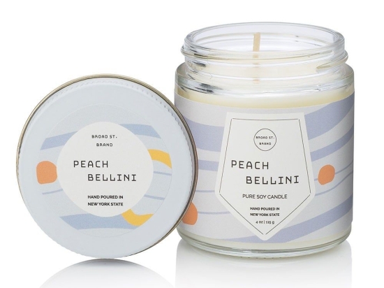 Αρωματικό Κερί Pastiche Peach Bellini 115gr Kobo Κερί Σόγιας