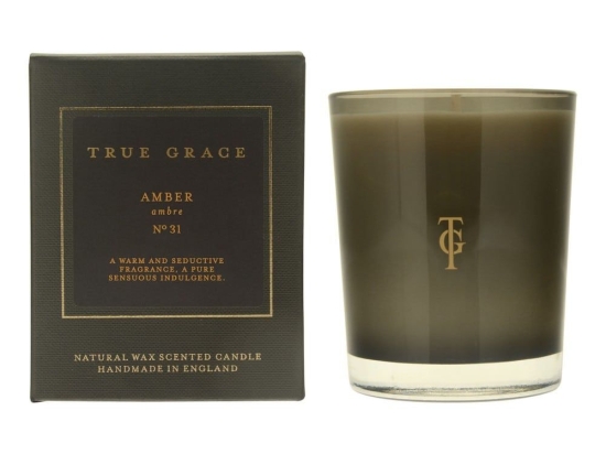 Αρωματικό Κερί Manor Classic Amber 190gr True Grace Φυτικό Κερί