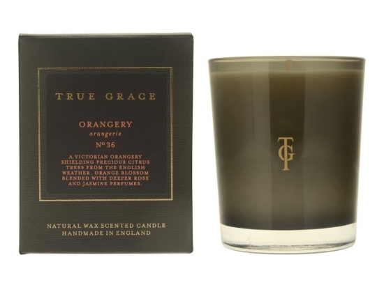 Αρωματικό Κερί Manor Classic Orangery 190gr True Grace Φυτικό Κερί