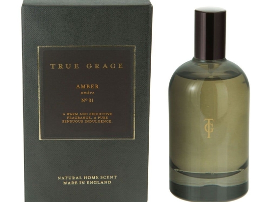 Αρωματικό Σπρέι Χώρου Manor 100ml Amber True Grace Γυαλί