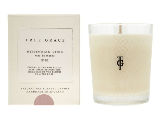 Αρωματικό Κερί Village Moroccan Rose 190gr True Grace Φυτικό Κερί