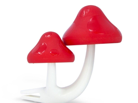 Αρωματικό Αυτοκινήτου Mushroom Sandal & Incense Red Mr & Mrs Fragrance Πλαστικό