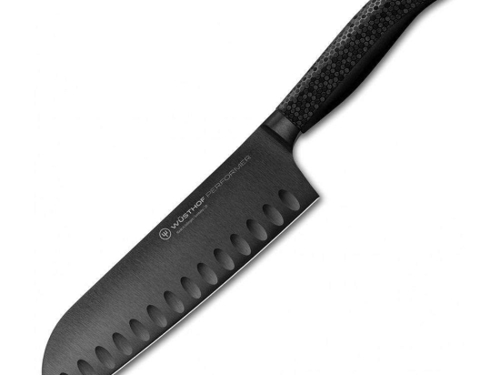 Μαχαίρι Santoku 17 Performer 1061231317 17cm Black Wusthof Ανοξείδωτο Ατσάλι