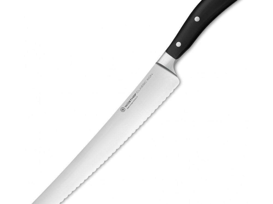 Μαχαίρι Superslicer Classic Ikon 1040333126 26cm Black Wusthof Ανοξείδωτο Ατσάλι
