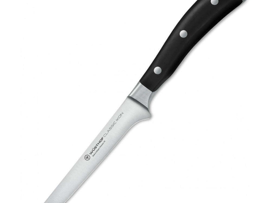 Μαχαίρι Ξεκοκαλίσματος Classic Ikon 1040331414 14cm Black Wusthof Ανοξείδωτο Ατσάλι