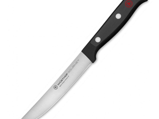 Μαχαίρι Φαγητού Steak Gourmet 1035046412 12cm Black Wusthof Ανοξείδωτο Ατσάλι