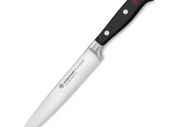 Μαχαίρι Φιλεταρίσματος Classic 1040100716 16cm Black Wusthof Ανοξείδωτο Ατσάλι
