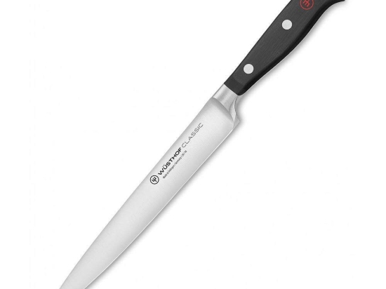Μαχαίρι Φιλεταρίσματος Classic 1040100718 18cm Black Wusthof Ανοξείδωτο Ατσάλι