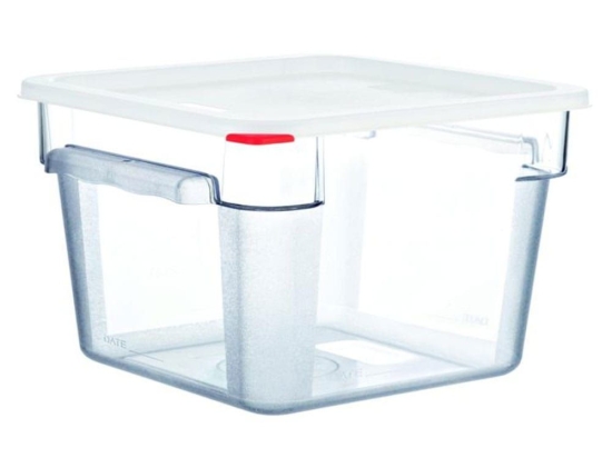 Φαγητοδοχείο Πλαστικό AR00091854-8Lt 225X225X230Mm Araven Πλαστικό