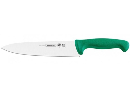 Μαχαίρι Κρέατος TR24609028 20cm Από Ανοξείδωτο Ατσάλι Silver-Green Tramontina Ανοξείδωτο Ατσάλι