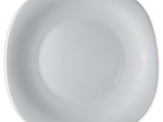 Πιάτο Ρηχό Οπαλίνα Parma BR01316500 27x27cm White Bormioli Rocco Οπαλίνα