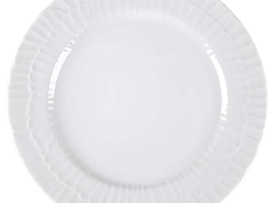 Πιάτο Φρούτου Πορσελάνινο Pw2 PR00300200 20cm White Oriana Ferelli® Πορσελάνη