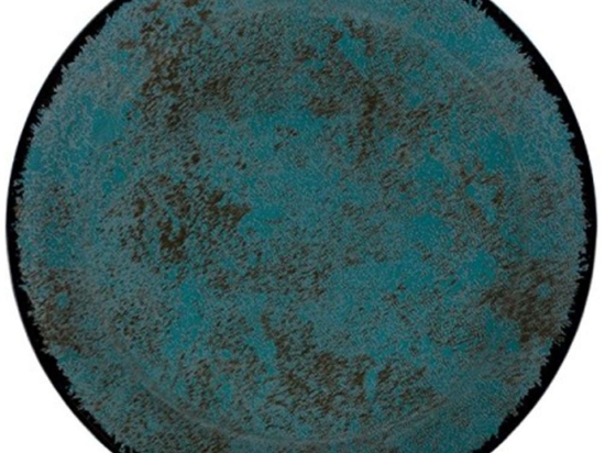Πιάτο Φρούτου Πορσελάνινο Teal PR18274803 20cm Turquoise Oriana Ferelli® Πορσελάνη