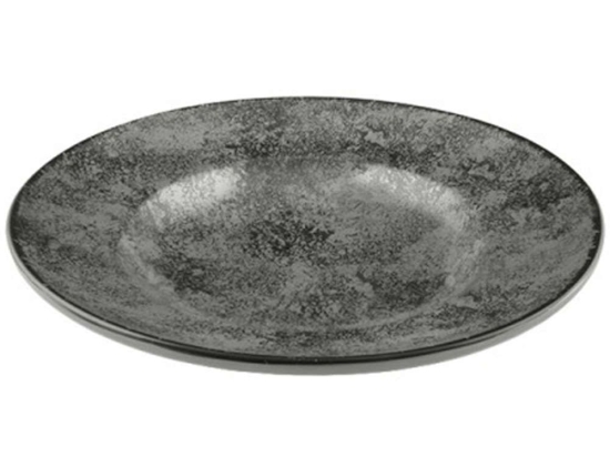 Πιάτο Pasta Πορσελάνινο PR18274624 27cm Grey Oriana Ferelli® Πορσελάνη