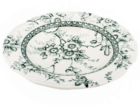 Πιάτο Βαθύ Πορσελάνινο Tif PS00320224 24cm Green Oriana Ferelli® Πορσελάνη