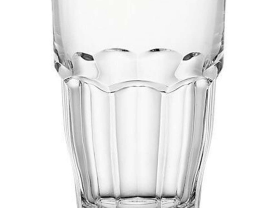 Ποτήρι Νερού Rock Bar Tempered BR00117221 370ml Clear Bormioli Rocco Γυαλί