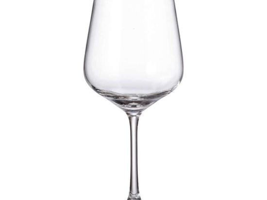 Ποτήρι Κολωνάτο Κρασιού Strix CTB06902036 360ml Clear Από Κρύσταλλο Βοημίας Κρύσταλλο