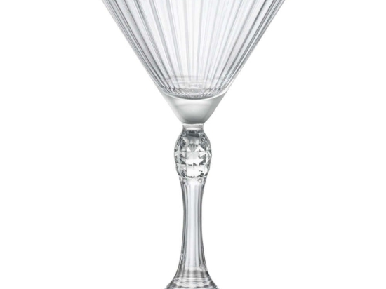 Ποτήρι Κολωνάτο Martini Small America'20s (Σετ 6Τμχ.) BR00113315 155ml Clear Bormioli Rocco Γυαλί