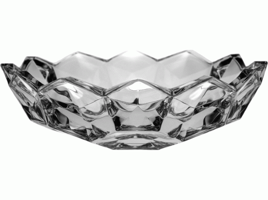 Φρουτιέρα Lunar CBH09700303 Από Κρύσταλλο Βοημίας Clear Κρύσταλλο