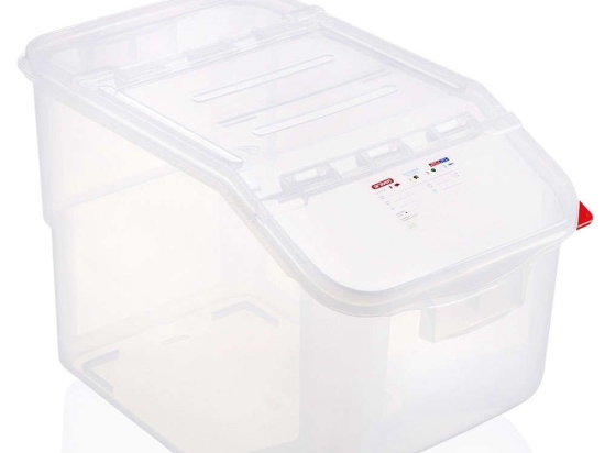 Φαγητοδοχείο AR00000918 56,5x34x40cm 50lt Clear Araven Πολυαιθυλένιο