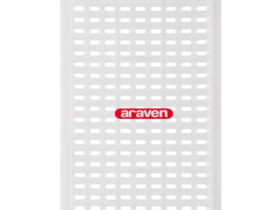 Σχάρα Δοχείων Τροφίμων GN 1/1 AR00000256 47x26,5x2cm Clear Araven Πολυαιθυλένιο
