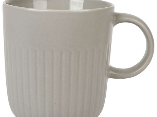 Κούπα Rega SR00530957 400ml Πορσελάνινη Grey Sitram Πορσελάνη