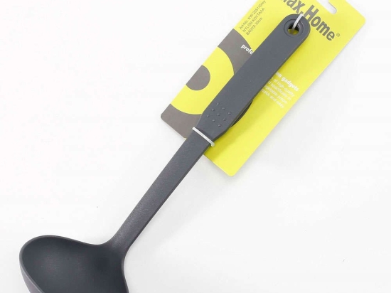 Κουτάλα Βαθιά KW-2551 Nylon OL255100GR 30cm Grey Max Home Nylon