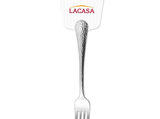 Πιρούνια Φαγητού Luna (Σετ 6Τμχ) CO07158006 14,3cm Inox Comas Ανοξείδωτο Ατσάλι