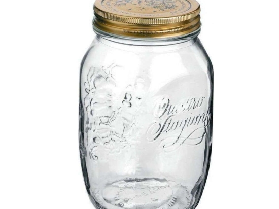 Βάζο Αποθήκευσης Stagioni BR00616020 500ml Clear Bormioli Rocco Γυαλί