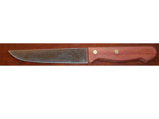 Μαχαίρι Γενικής Χρήσης KK30040165 16,5cm Από Ανοξείδωτο Ατσάλι Silver-Brown Max Home Ανοξείδωτο Ατσάλι