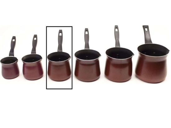 Μπρίκι Αντικολλητικό Νο 3 SK01000150 150ml Red Max Home Αλουμίνιο