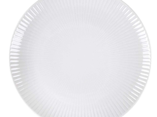 Πιάτο Στρογγυλό Ρηχό Πορσελάνινο PR00100527 27cm White Oriana Ferelli® Πορσελάνη