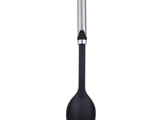 Κουτάλα Ραγού Gizmo BG00003243 33,5cm Inox-Black Bergner Ανοξείδωτο Ατσάλι,Nylon
