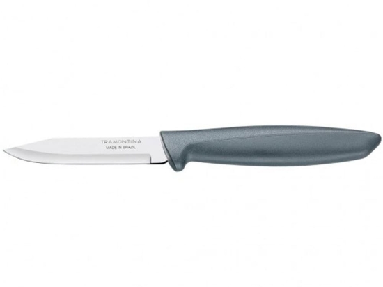 Μαχαίρι Ξεφλουδίσματος Plenus TR23420063 8cm Grey Bergner Ανοξείδωτο Ατσάλι